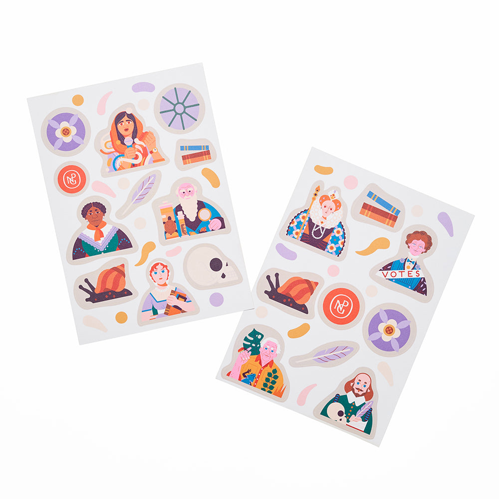 Owen davey sticker sheets pack