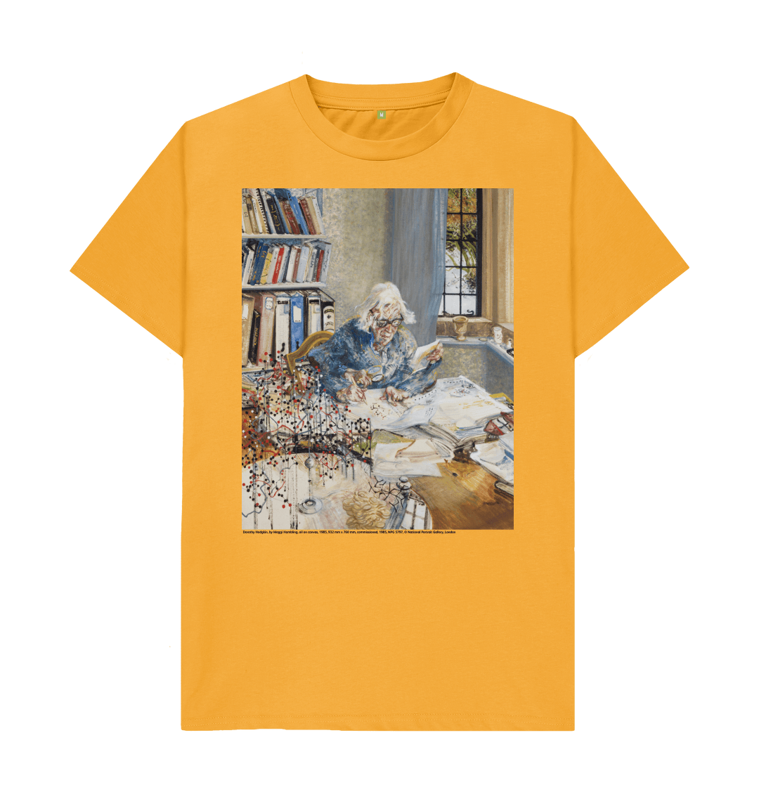 Mustard printed t shirt front