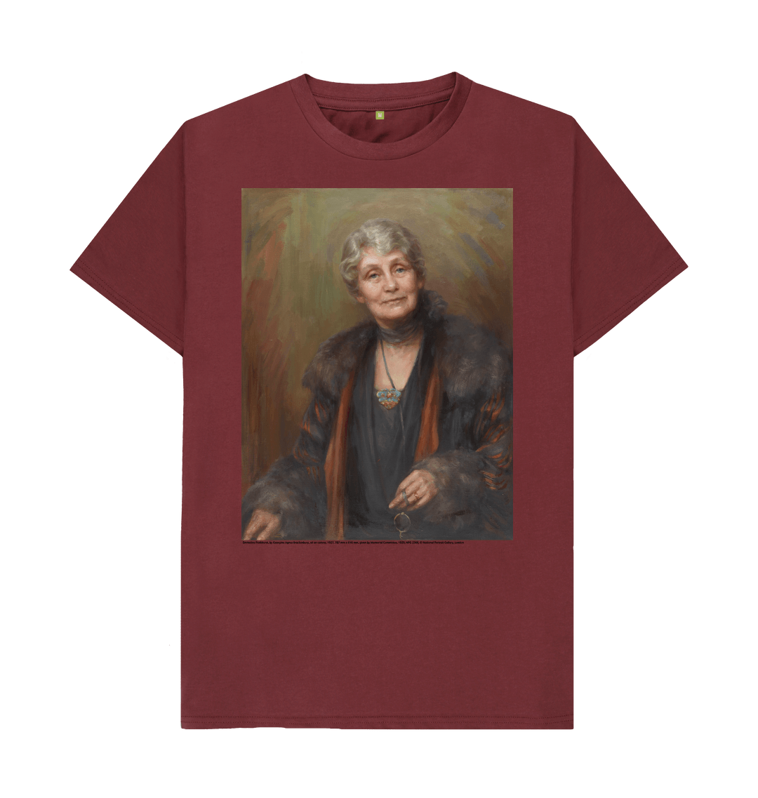 Red wine printed t shirt front