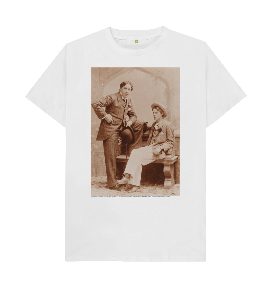 White printed t shirt front