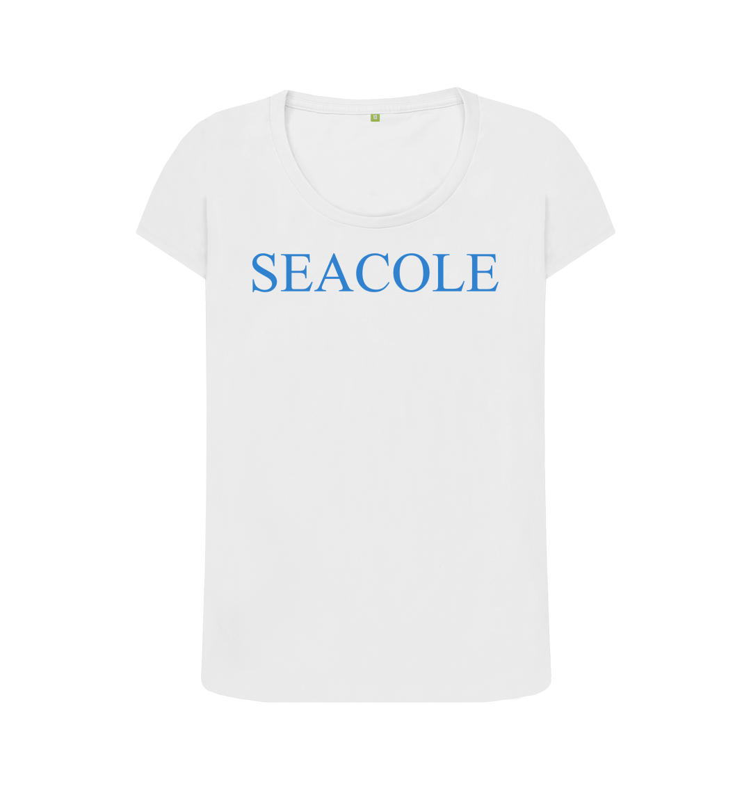 White printed t shirt front