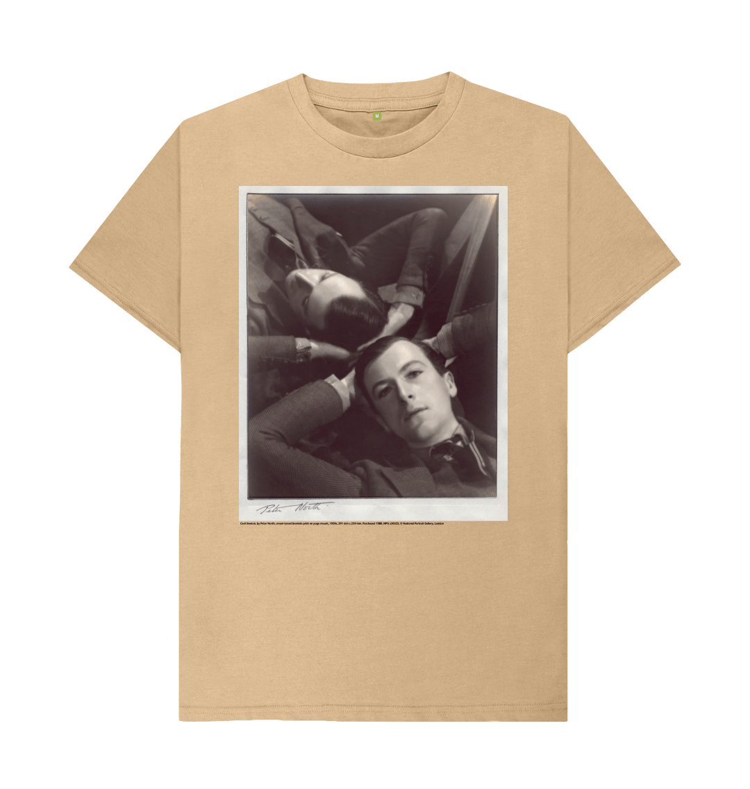 Sand printed t shirt front
