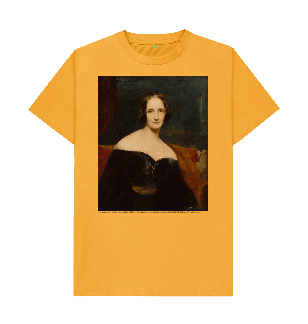 Mustard printed t shirt front