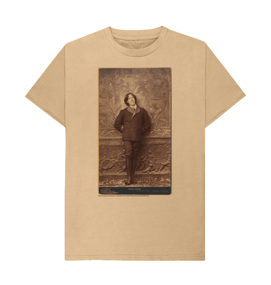 Sand printed t shirt front