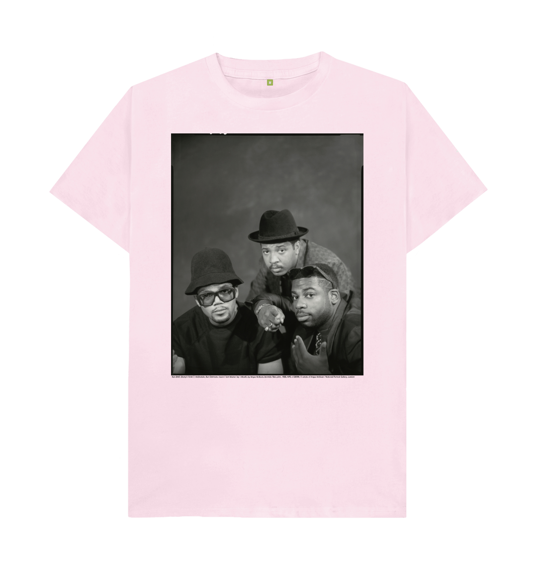 Pink printed t shirt front