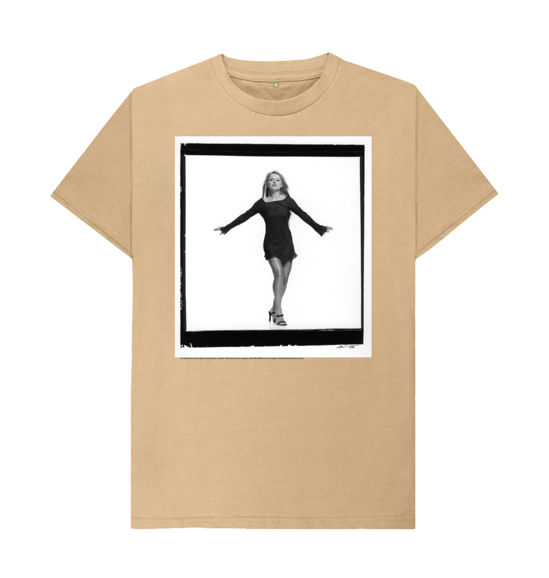 Sand printed t shirt front