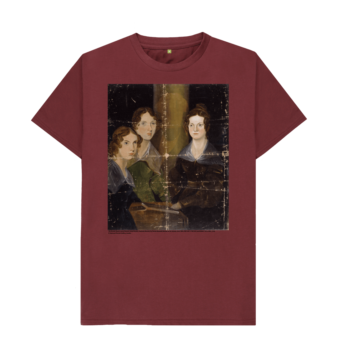 Red wine printed t shirt front