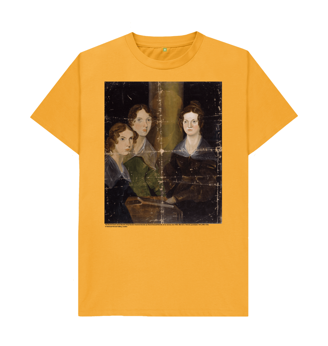 Mustard printed t shirt front