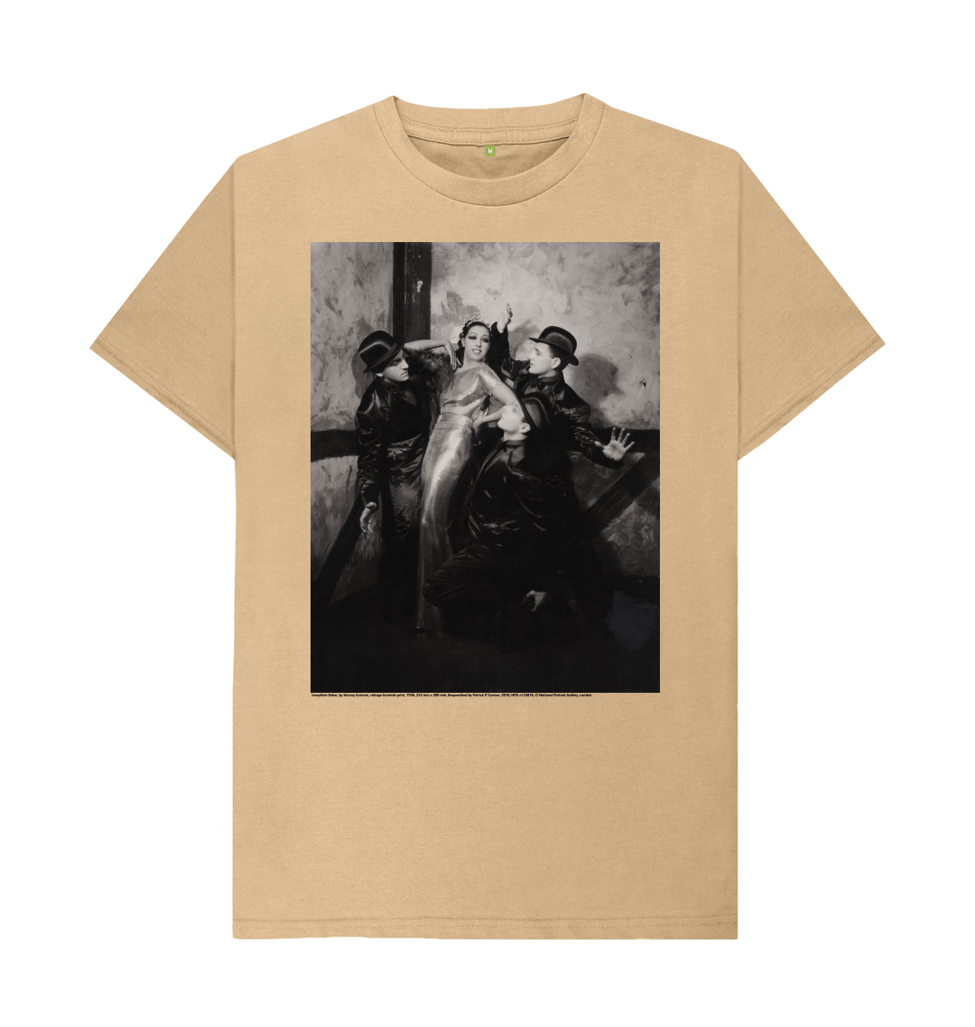 Sand printed t shirt front