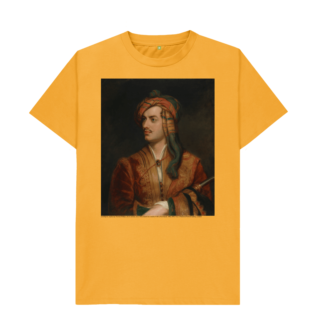 Mustard printed t shirt front