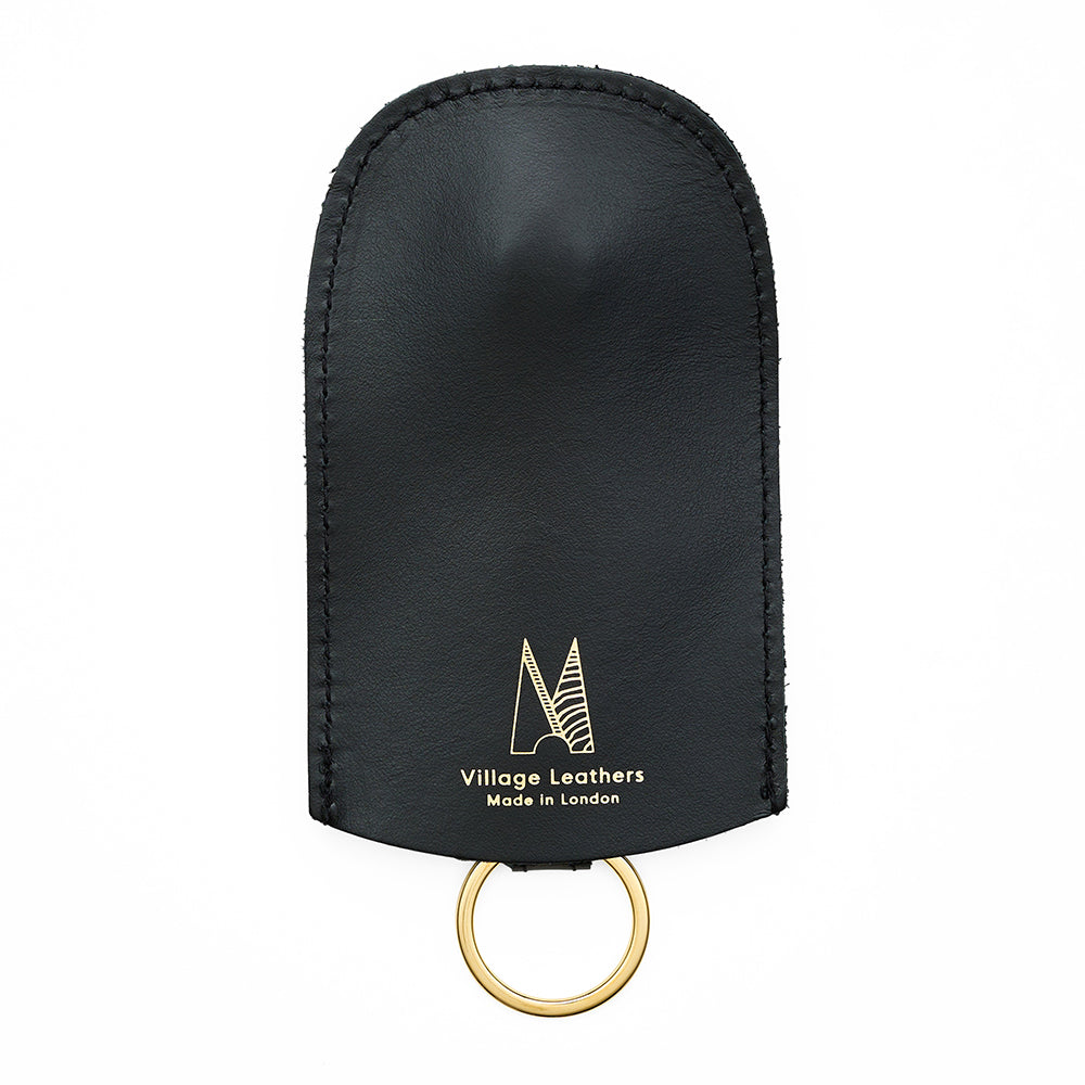 Roam bell key holder front tan black
