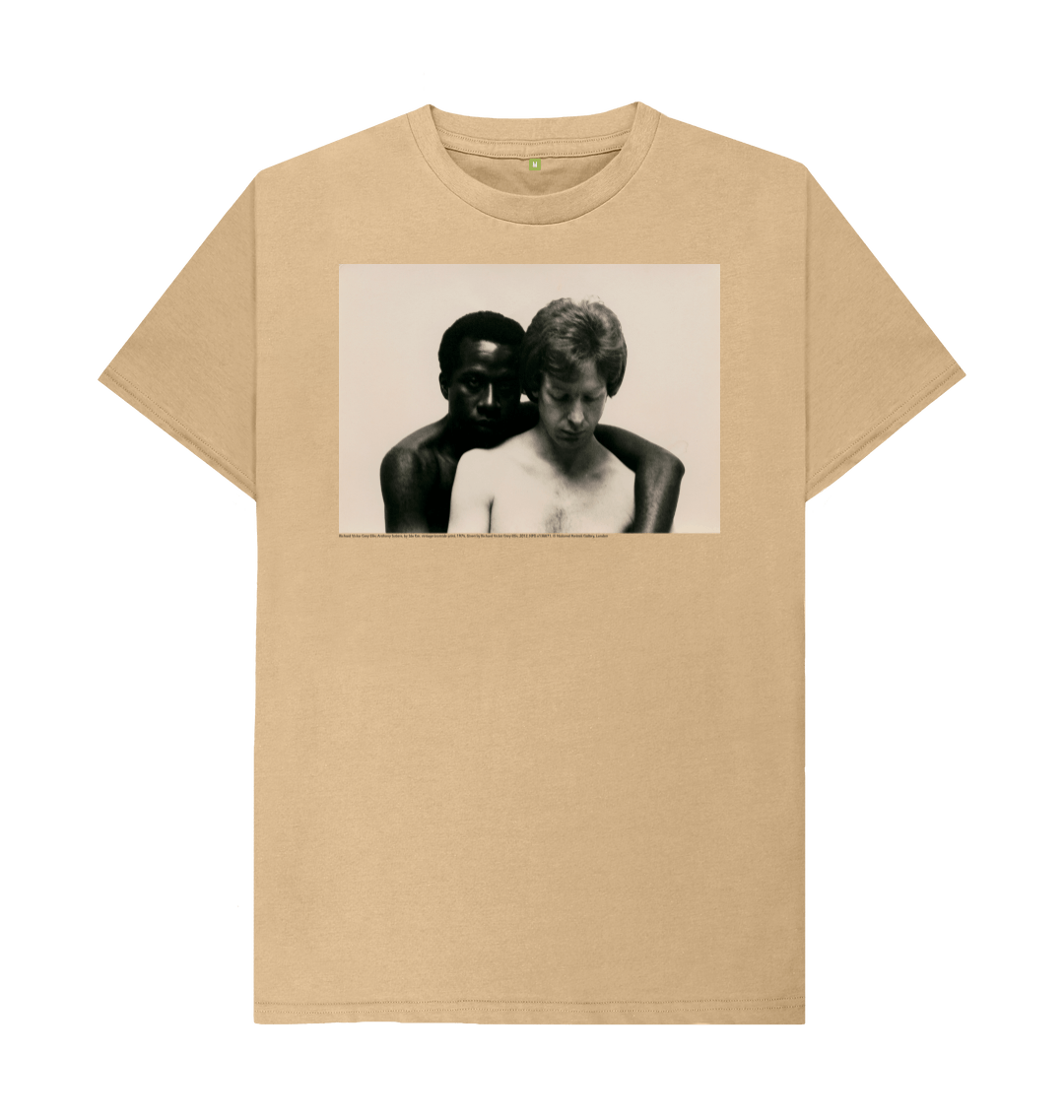 Sand printed t shirt front