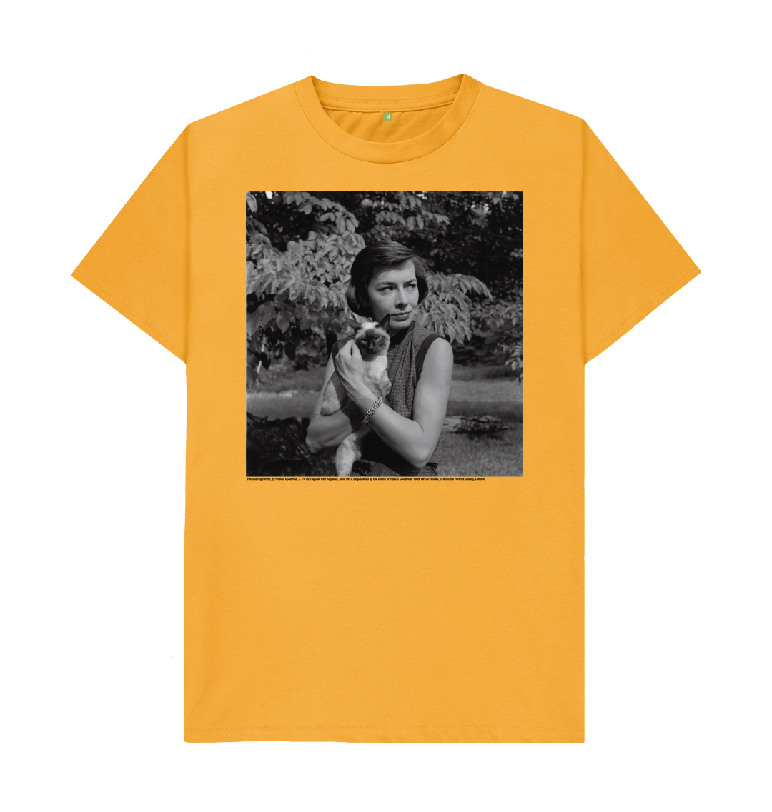 Mustard printed t shirt front