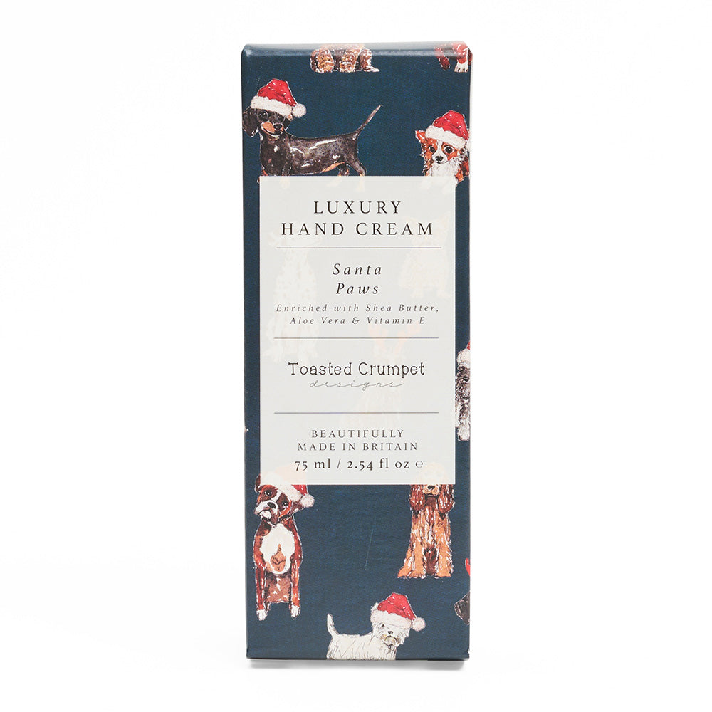 Santa paws luxury hand cream front
