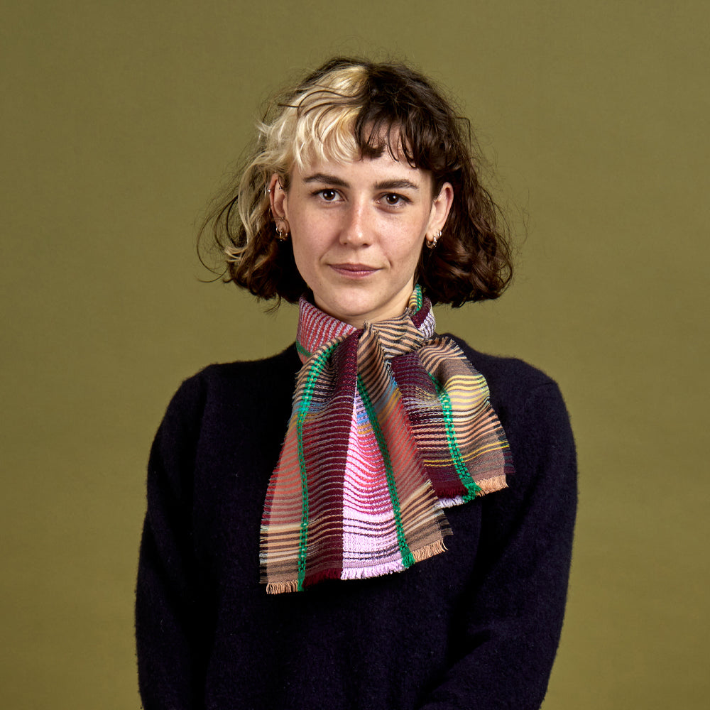 Scarf wool cashmere tippet peggy styled
