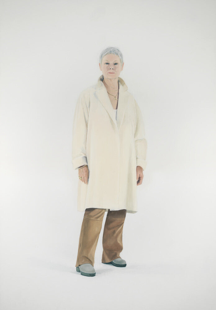 Judi dench portrait print