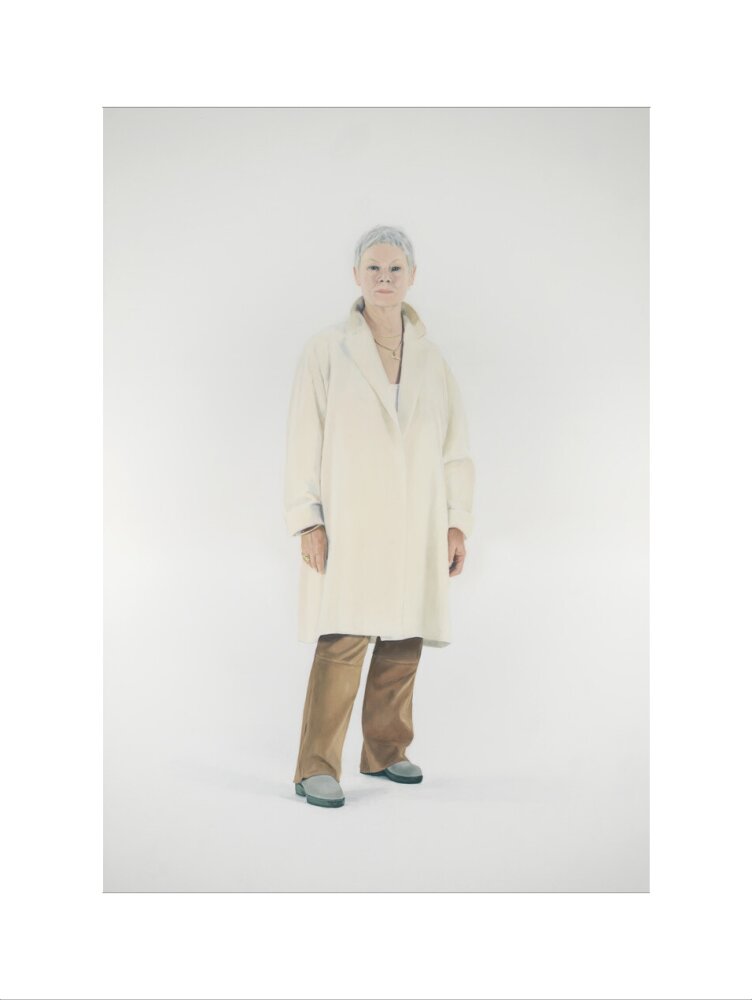 Judi dench portrait print (art print, extra large, no frame)