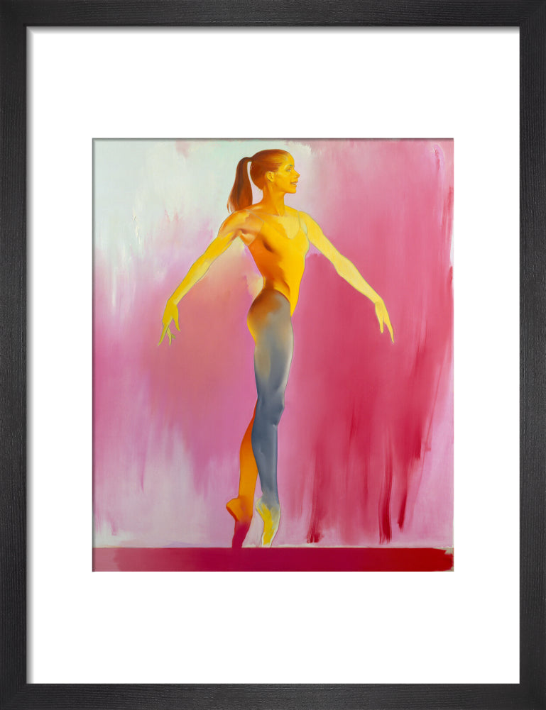 Darcey bussell portrait print (art print, small, black frame frame)