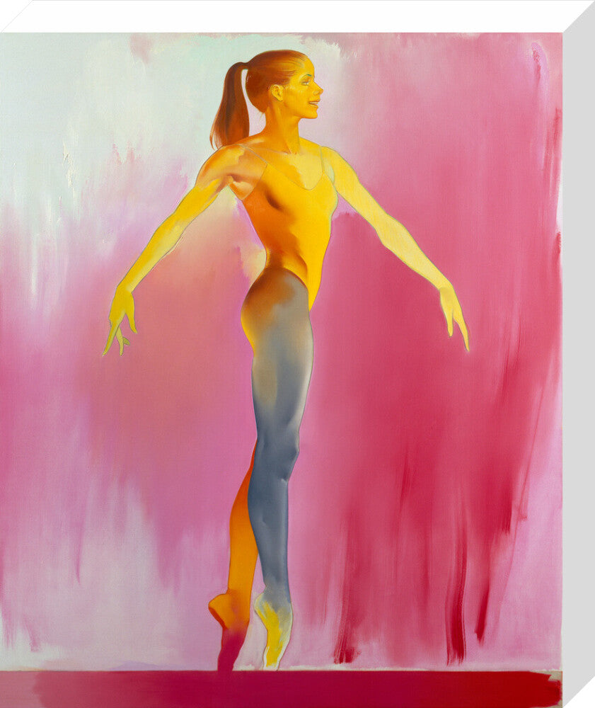 Darcey bussell portrait print (stretched canvas, medium, no frame frame)