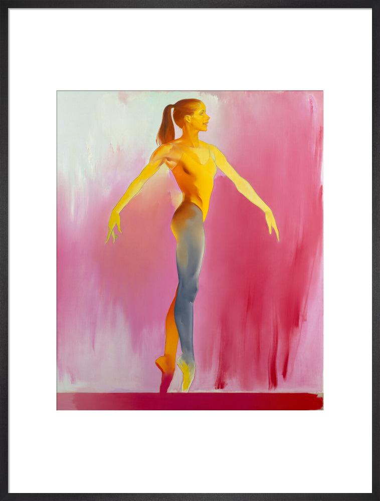 Darcey bussell portrait print (art print, extra large, black frame frame)