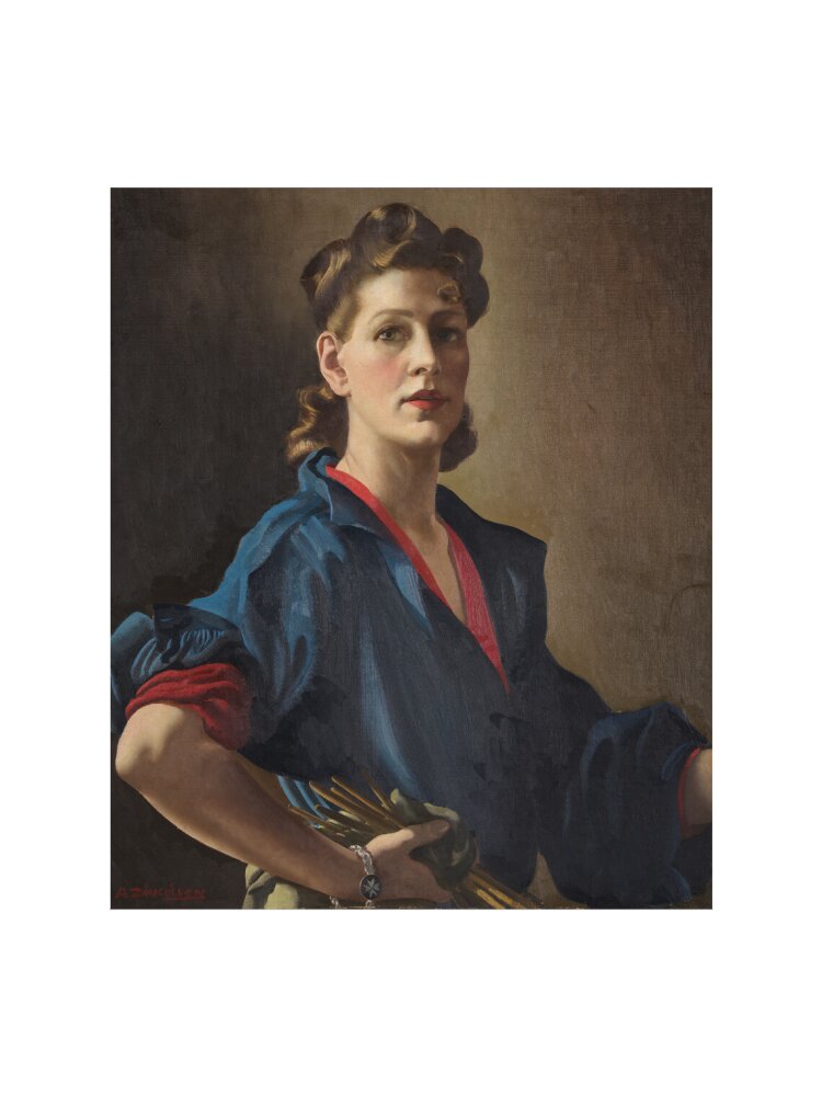 Anna zinkeisen portrait print (art print, small, no frame frame)