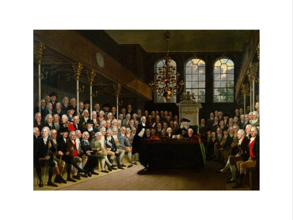 The house of commons 1793 94 portrait print (art print, extra large, no frame)