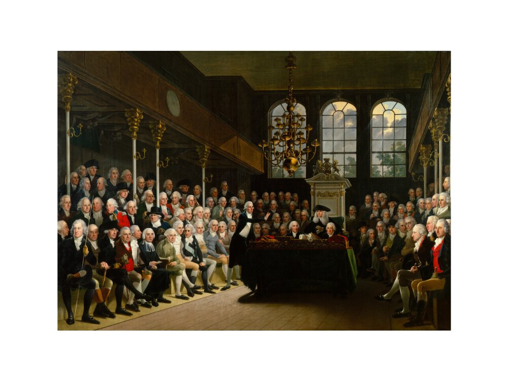 The house of commons 1793 94 portrait print (art print, small, no frame)