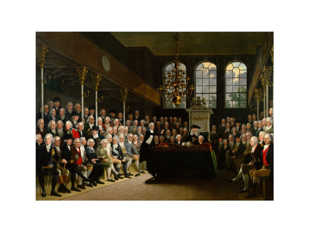 The house of commons 1793 94 portrait print (art print, medium, no frame)