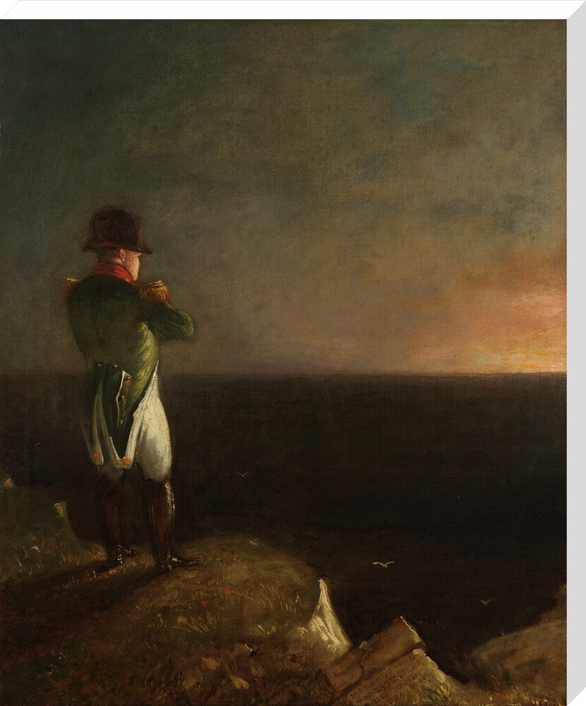 Napoléon bonaparte ('napoléon on st helena') portrait print (stretched canvas, extra large, no frame)