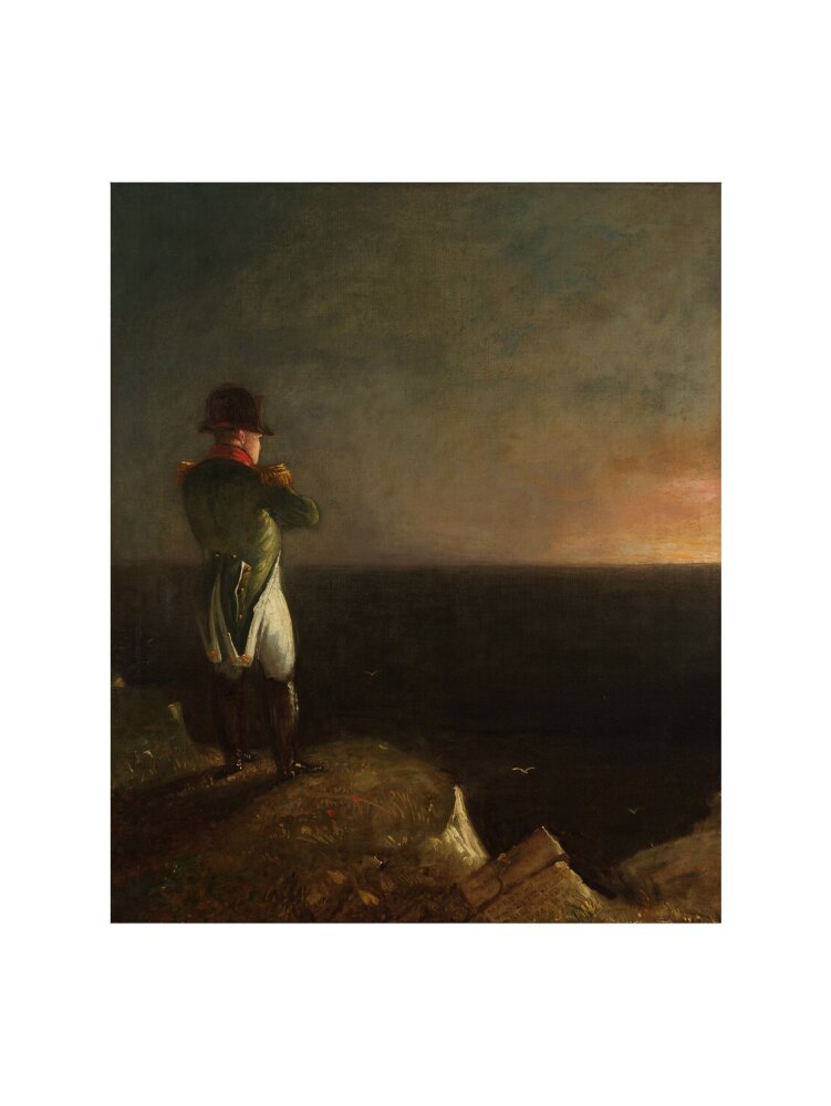 Napoléon bonaparte ('napoléon on st helena') portrait print (art print, small, no frame)
