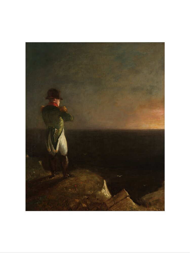 Napoléon bonaparte ('napoléon on st helena') portrait print (art print, extra large, no frame)
