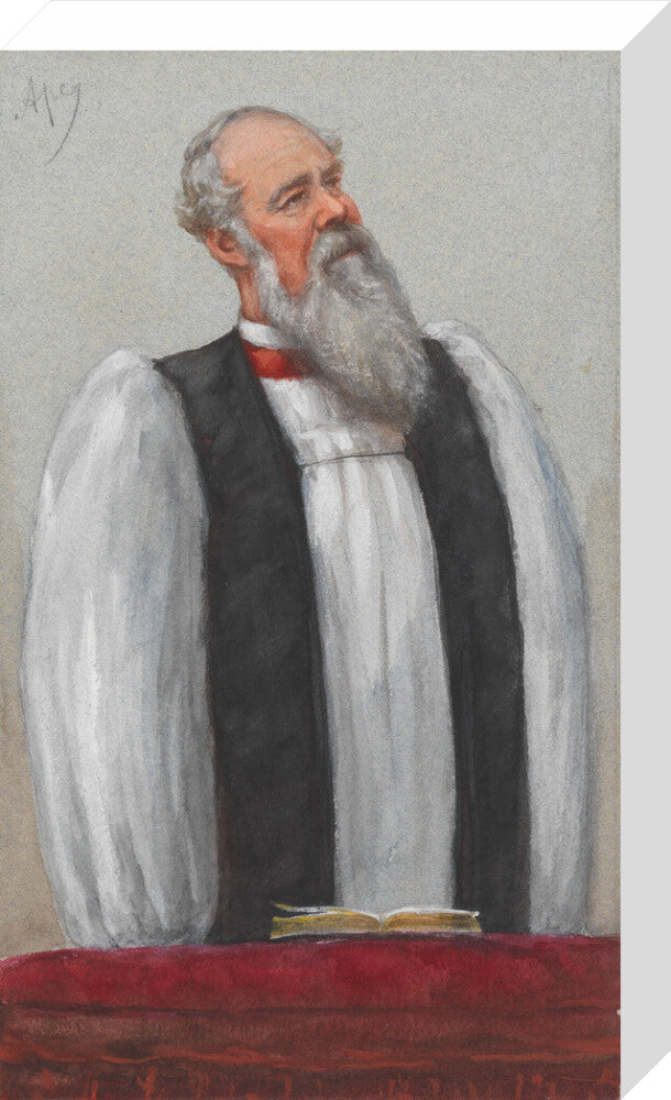 John charles ryle portrait print (stretched canvas, medium, no frame)