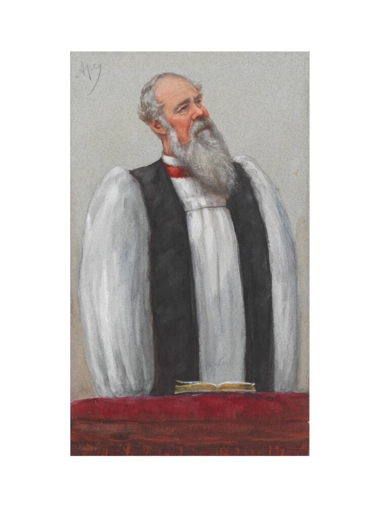 John charles ryle portrait print (art print, medium, no frame)