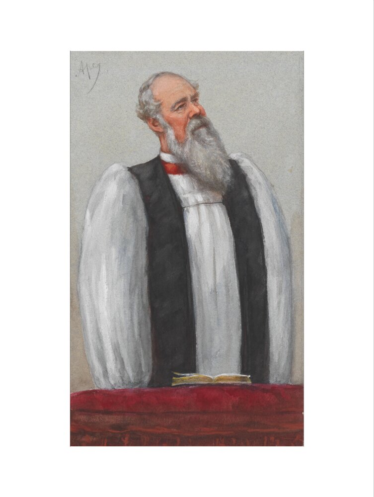 John charles ryle portrait print (art print, large, no frame)