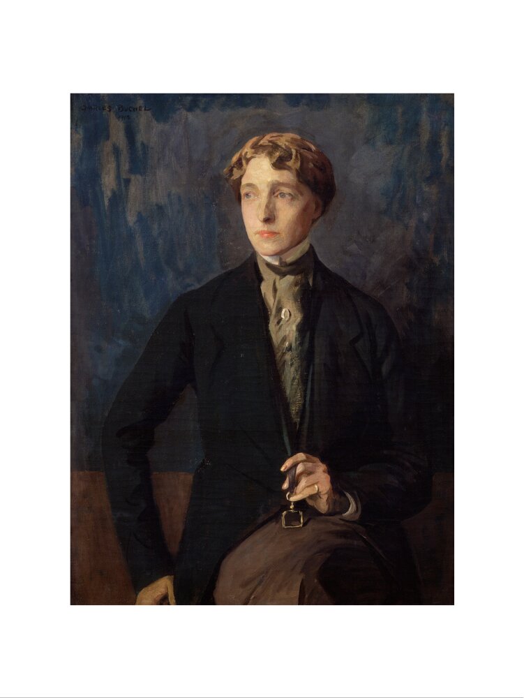 Radclyffe hall portrait print (art print, small, no frame)