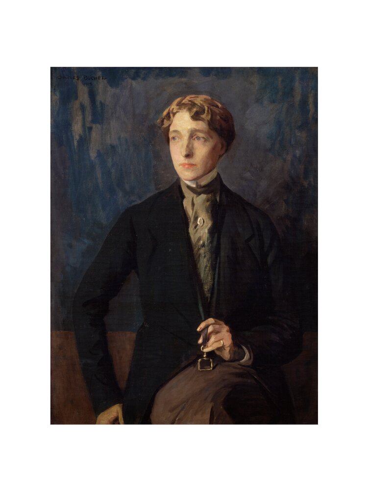 Radclyffe hall portrait print (art print, extra large, no frame)