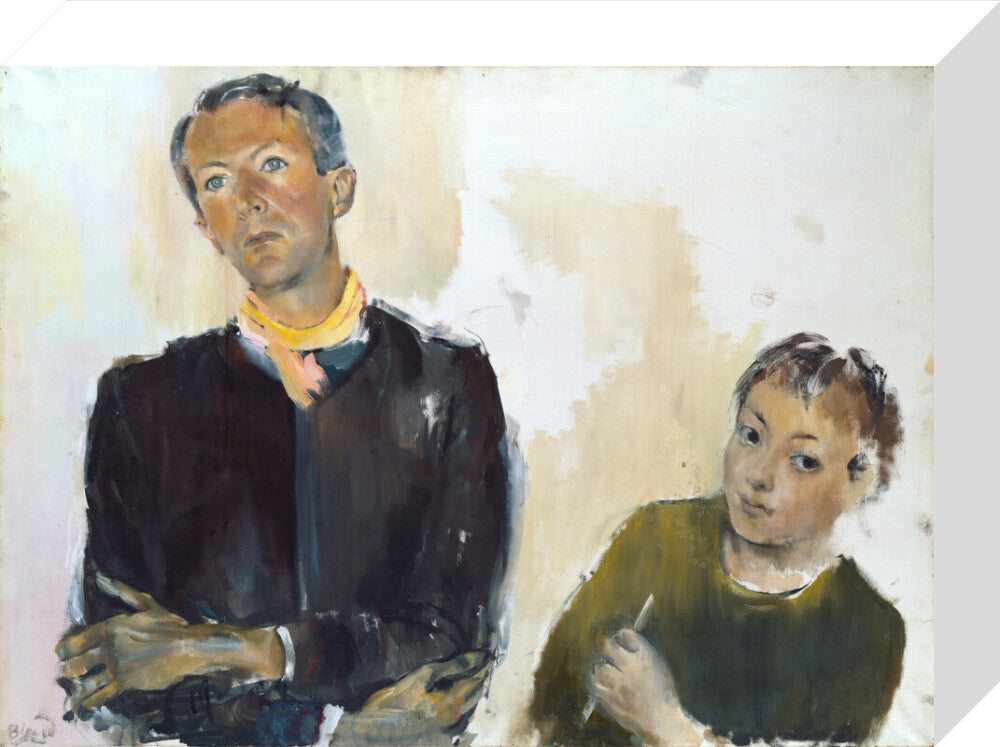 Cecil beaton portrait print (stretched canvas, small, no frame frame)