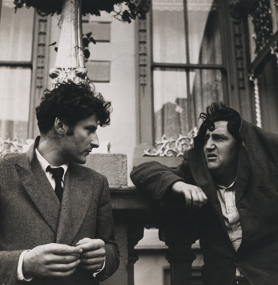 Lucian freud; brendan behan portrait print