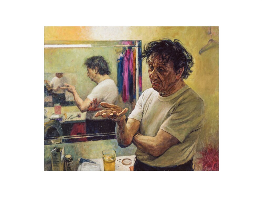 Ken dodd portrait print (art print, extra large, no frame)