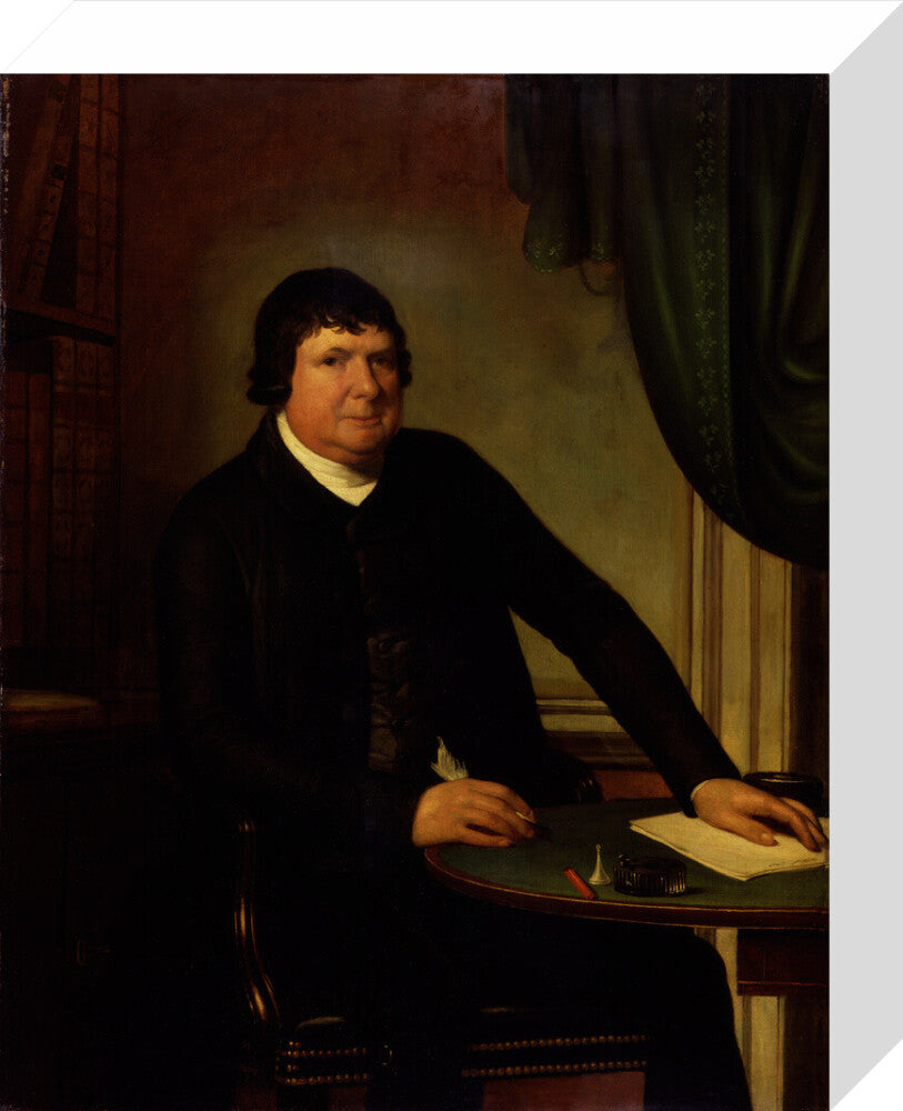 William huntington portrait print (stretched canvas, small, no frame)