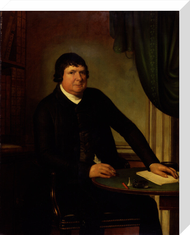 William huntington portrait print (stretched canvas, medium, no frame)