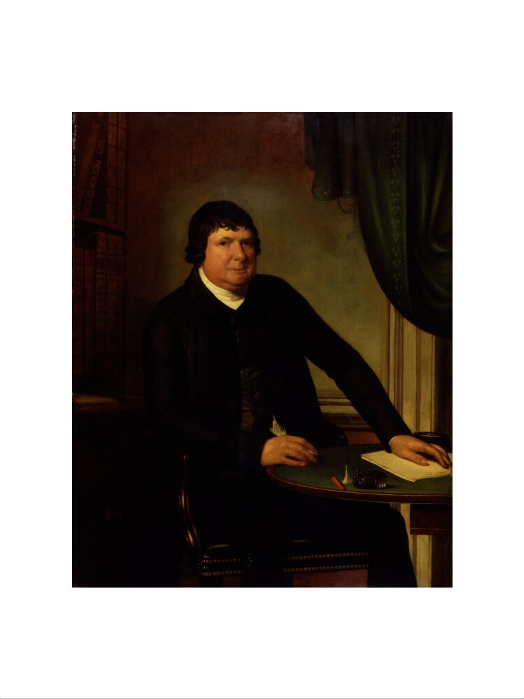 William huntington portrait print (art print, extra large, no frame)