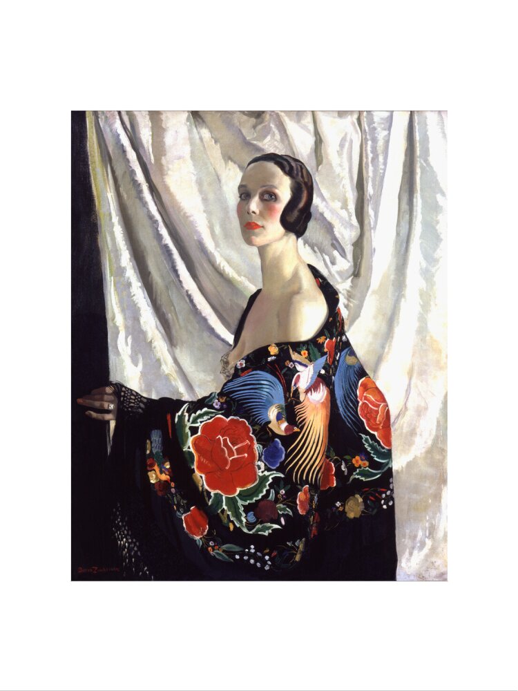 Doris zinkeisen portrait print (art print, extra large, no frame)