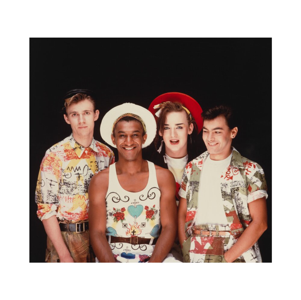 Culture club (roy hay; mikey craig; boy george; jon moss) portrait print (art print, extra large, no frame frame)