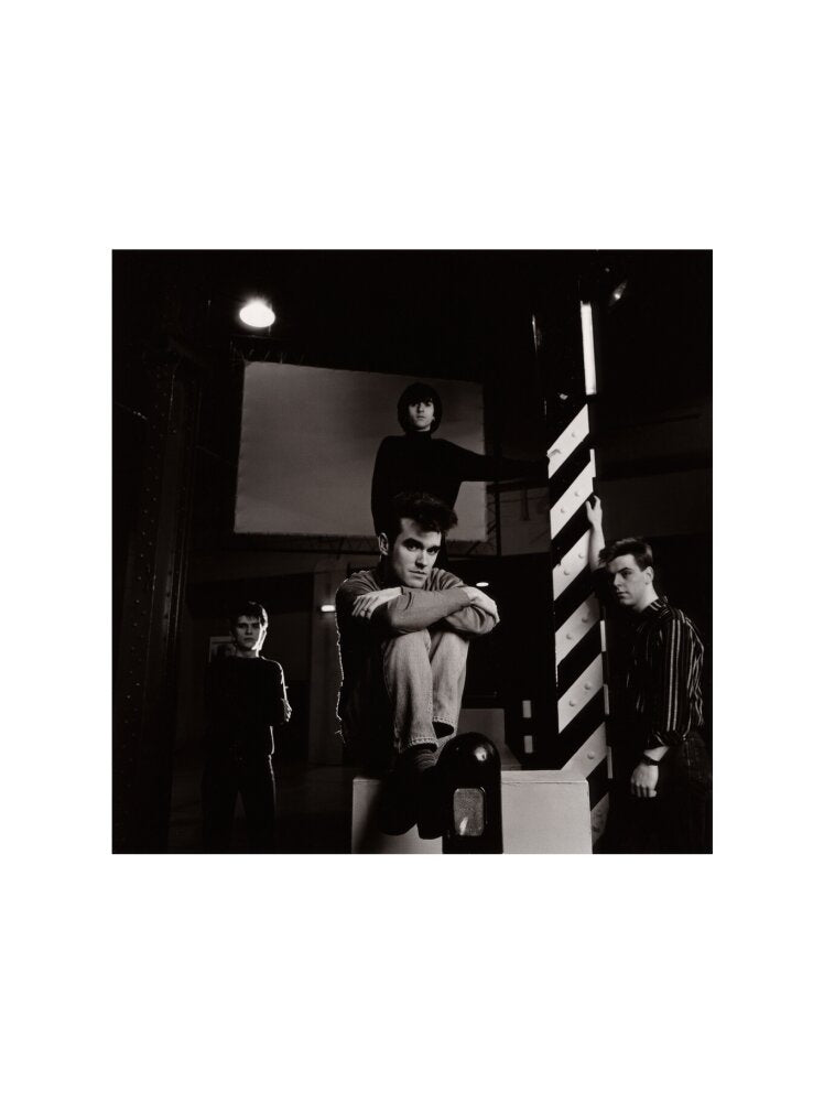 The smiths (mike joyce; morrissey; johnny marr; andy rourke) portrait print (art print, large, no frame)