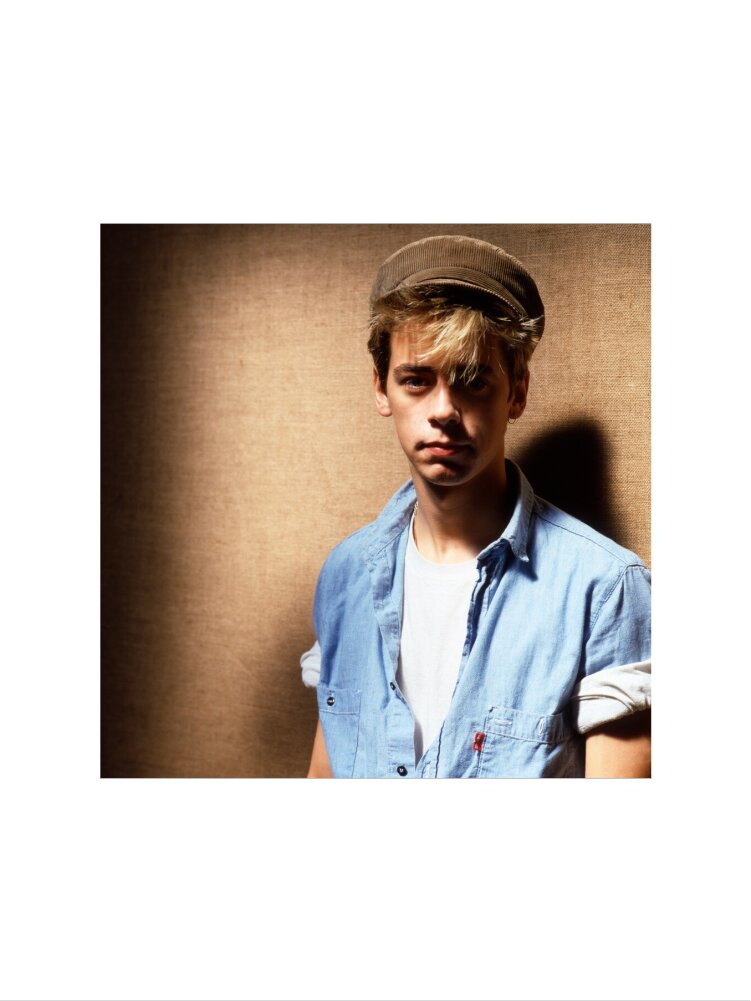 Nick heyward portrait print (art print, small, no frame)