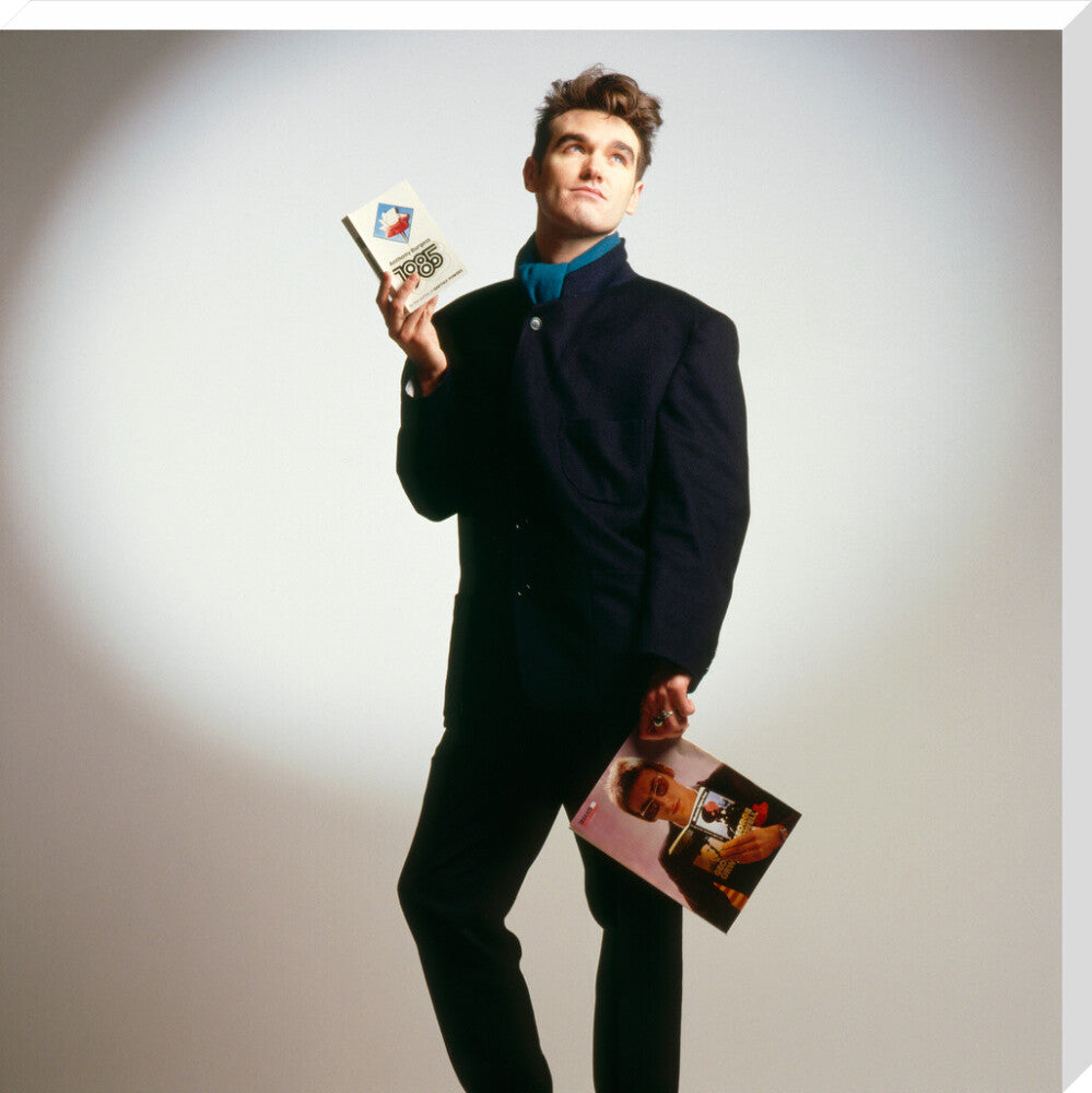 Morrissey portrait print (stretched canvas, extra large, no frame)