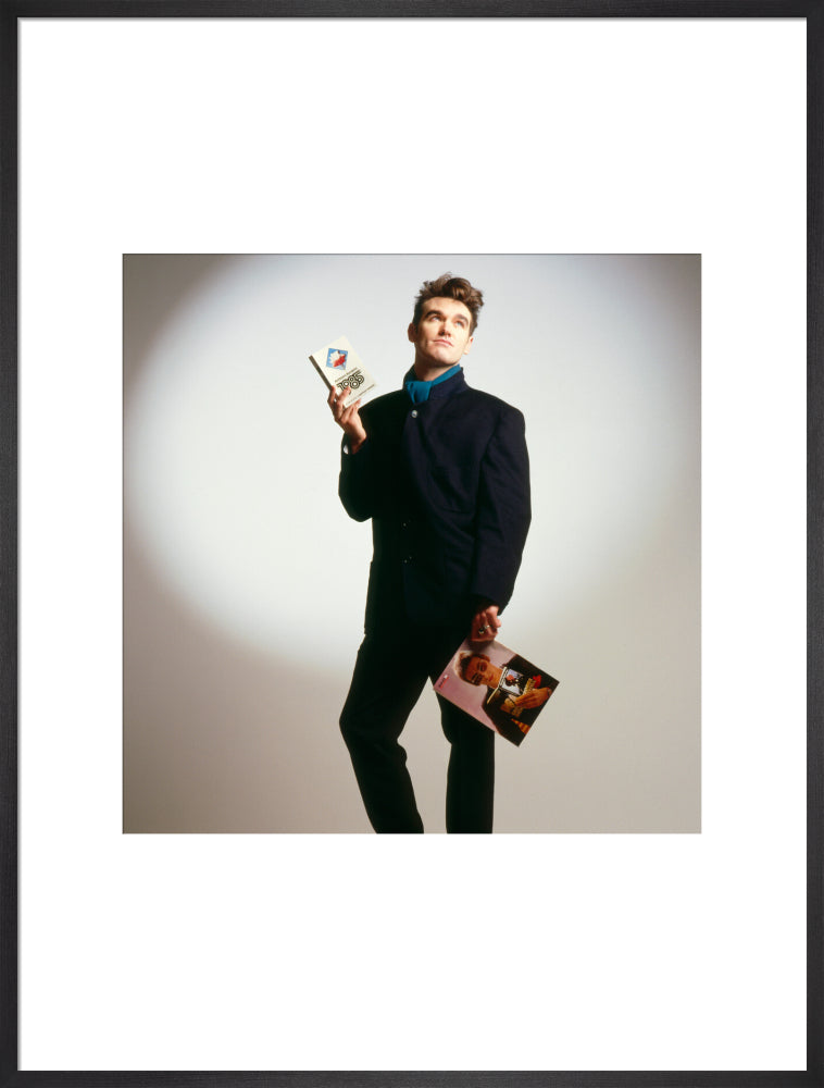 Morrissey portrait print (art print, extra large, black frame)