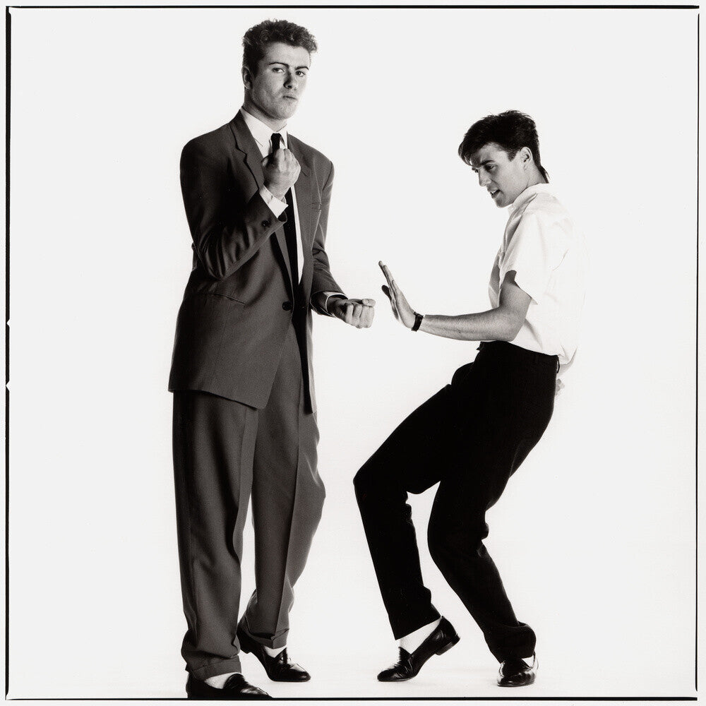 Wham! (george michael; andrew ridgeley) portrait print