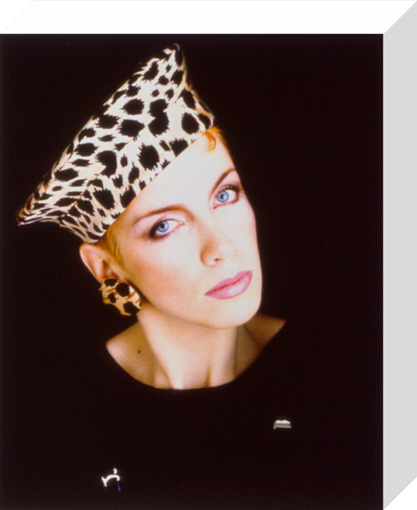 Annie lennox portrait print (stretched canvas, small, no frame frame)